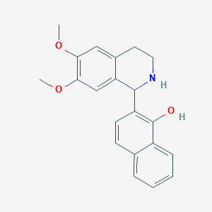 1-(1-Hydroxynaphth-2-yl)-6,7-dimethoxy-1,2,3,4-tetrahydroisoquinoline