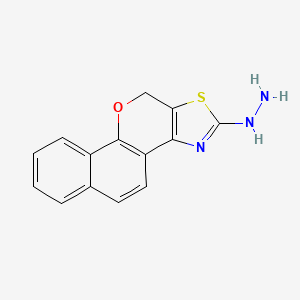 (12H-11-Oxa-17-thia-15-aza-cyclopenta[a]phenanthren-16-yl)-hydrazine