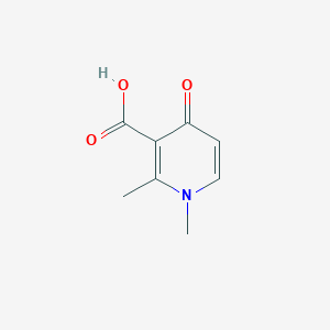 molecular formula C8H9NO3 B8271131 1,2-Dimethyl-4-oxo-1,4-dihydropyridine-3-carboxylic acid CAS No. 902171-53-3