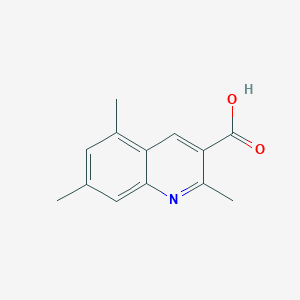 2,5,7-Trimethylquinoline-3-carboxylic acid