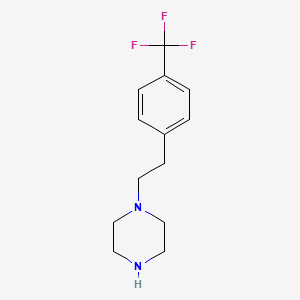 1-{2-[4-(Trifluoromethyl)phenyl]ethyl}piperazine