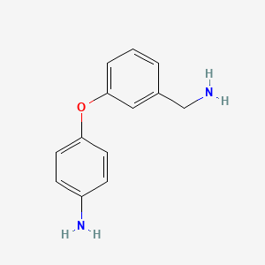 molecular formula C13H14N2O B8271301 3-(4-Aminophenoxy)-benzylamine CAS No. 30202-95-0