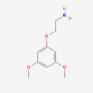 molecular formula C10H15NO3 B8271340 2-(3,5-Dimethoxyphenoxy)ethanamine CAS No. 65006-86-2