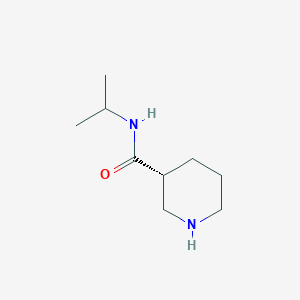 (3R)-N-(1-Methylethyl)-3-piperidinecarboxamide