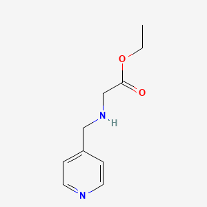 N-(4-pyridinylmethyl)glycine ethyl ester