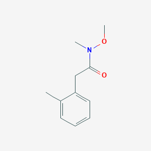 N-Methoxy-N-methyl-2-(2-methylphenyl)acetamide