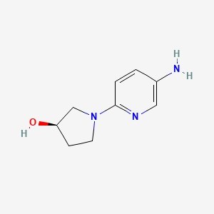 (R)-1-(5-Aminopyridin-2-yl)pyrrolidin-3-ol