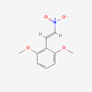 molecular formula C10H11NO4 B8271469 2,6-Dimethoxy-beta-nitrostyrene CAS No. 120355-58-0