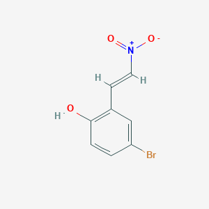 4-bromo-2-[(E)-2-nitroethenyl]phenol