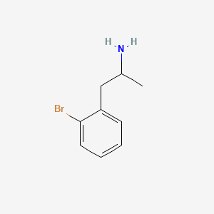 molecular formula C9H12BrN B8271485 1-(2-Bromophenyl)propan-2-amine CAS No. 61610-64-8