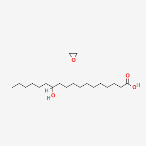 molecular formula C20H40O4 B8271569 12-Hydroxyoctadecanoic acid--oxirane (1/1) CAS No. 827596-80-5