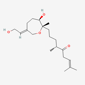 molecular formula C20H34O4 B8271762 Zoapatanol CAS No. 71117-51-6