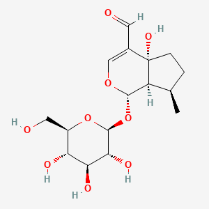 molecular formula C16H24O9 B8271770 Plantarenaloside CAS No. 73036-45-0