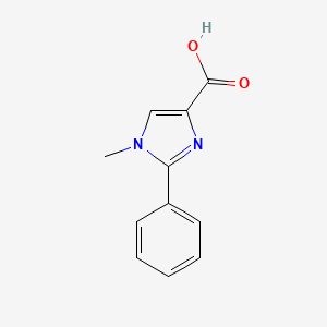 1-methyl-2-phenyl-1H-4-imidazolecarboxylic acid