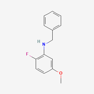 N-benzyl-2-fluoro-5-methoxyaniline