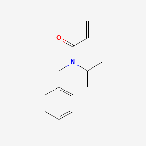 molecular formula C13H17NO B8272018 N-benzyl-N-isopropyl-2-propenamide 