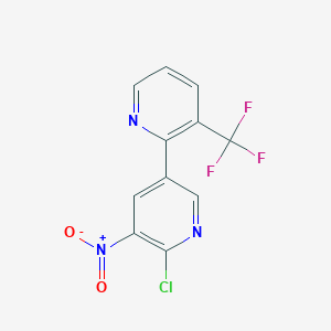 6'-Chloro-5'-nitro-3-trifluoromethyl[2,3']bipyridinyl