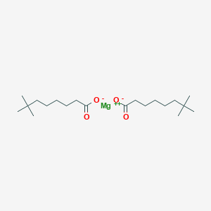 molecular formula C20H38MgO4 B8272080 Magnesium 3,3,5,5-tetramethylhexanoate 