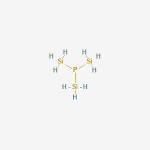molecular formula H9PSi3 B082721 三甲硅基膦 CAS No. 15110-33-5
