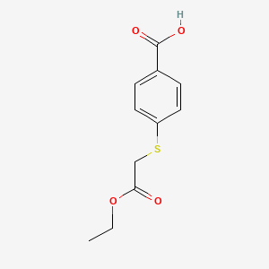 4-Ethoxycarbonylmethylsulfanylbenzoic acid