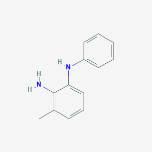 molecular formula C13H14N2 B8272352 3-Methyl-N1-phenylbenzene-1,2-diamine 
