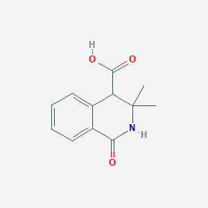 3,3-Dimethyl-1-oxo-1,2,3,4-tetrahydro-isoquinoline-4-carboxylic acid