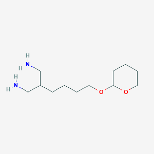 2-[4'-(Tetrahydro-2-pyranyloxy)butyl]-1.3-propane diamine