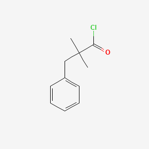 2,2-Dimethyl-3-phenylpropanoyl chloride