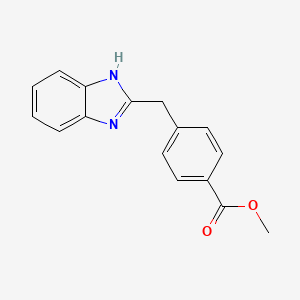 methyl 4-((1H-benzimidazol-2-yl)methyl)benzoate
