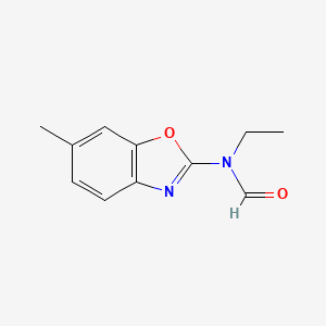 2-(N-ethylformamido)-6-methylbenzoxazole