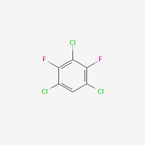 molecular formula C6HCl3F2 B8272739 2,4-Difluoro-1,3,5-trichlorobenzene 