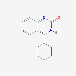 4-cyclohexylquinazolin-2(1H)-one