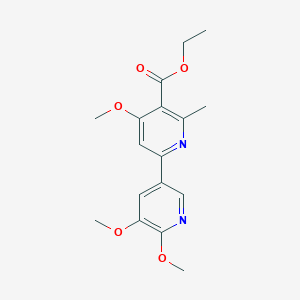 Ethyl 4,5',6'-trimethoxy-6-methyl-2,3'-bipyridine-5-carboxylate