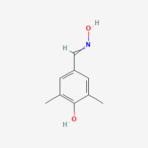 molecular formula C9H11NO2 B8273072 4-Hydroxy-3,5-dimethyl-benzaldehyde oxime 