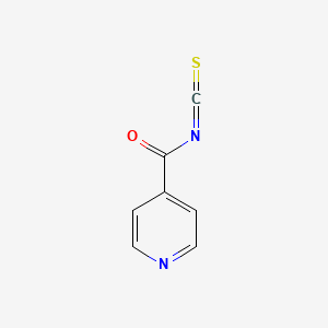 molecular formula C7H4N2OS B8273088 Isonicotinoyl isothiocyanate 