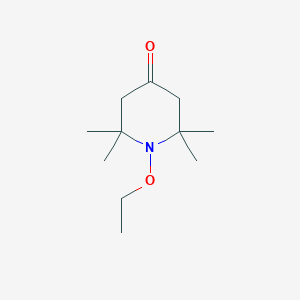 molecular formula C11H21NO2 B8273264 1-Ethoxy-2,2,6,6-tetramethyl-piperidin-4-one 