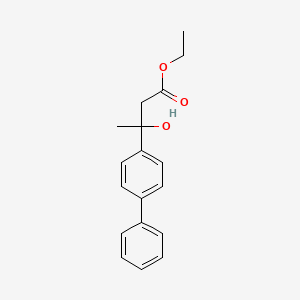 Ethyl 3-hydroxy-3-([1,1'-biphenyl]-4yl)butanoate