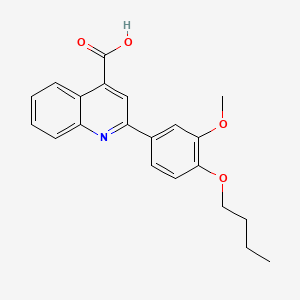 molecular formula C21H21NO4 B8273660 hDHODH-IN-9 