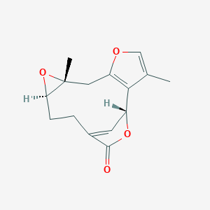 molecular formula C15H16O4 B082739 新林德烷 CAS No. 15004-50-9