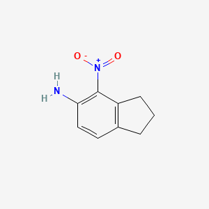 5-Amino-4-nitroindane