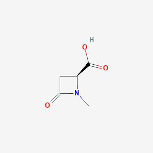 (S)-1-methyl-4-oxo-2-azetidinecarboxylic acid