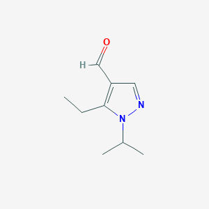 5-Ethyl-1-isopropyl-1H-pyrazole-4-carbaldehyde