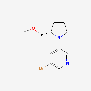 3-Bromo-5-((S)-2-methoxymethyl-pyrrolidin-1-yl)-pyridine