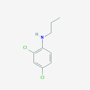 molecular formula C9H11Cl2N B8274082 N-propyl-2,4-dichloroaniline 