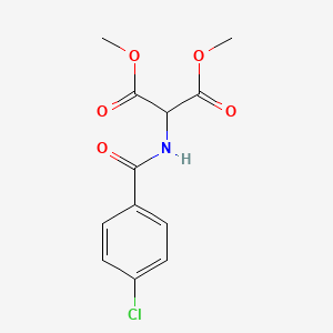 Dimethyl 2-(4-chlorobenzoylamino)malonate