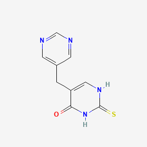 5-(Pyrimid-5-ylmethyl)-2-thiouracil