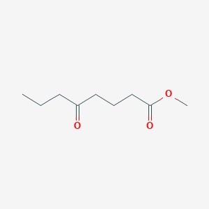 molecular formula C9H16O3 B8274444 Methyl 5-Oxooctanoate 