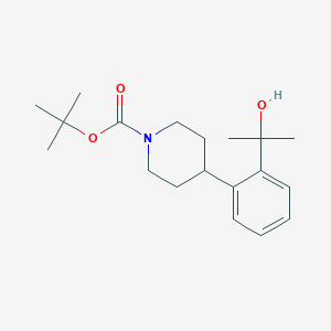 Tert-butyl 4-[2-(1-hydroxy-1-methyl ethyl)phenyl]piperidine-1-carboxylate