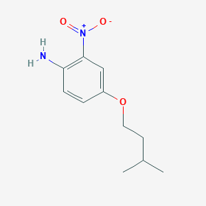 4-(3-Methylbutoxy)-2-nitroaniline