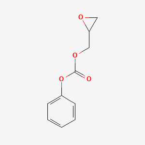 molecular formula C10H10O4 B8274698 Phenyl Glycidyl Carbonate 